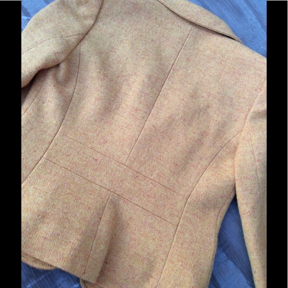 J. Crew Mustard Yellow Blazer - Picture 2 of 5